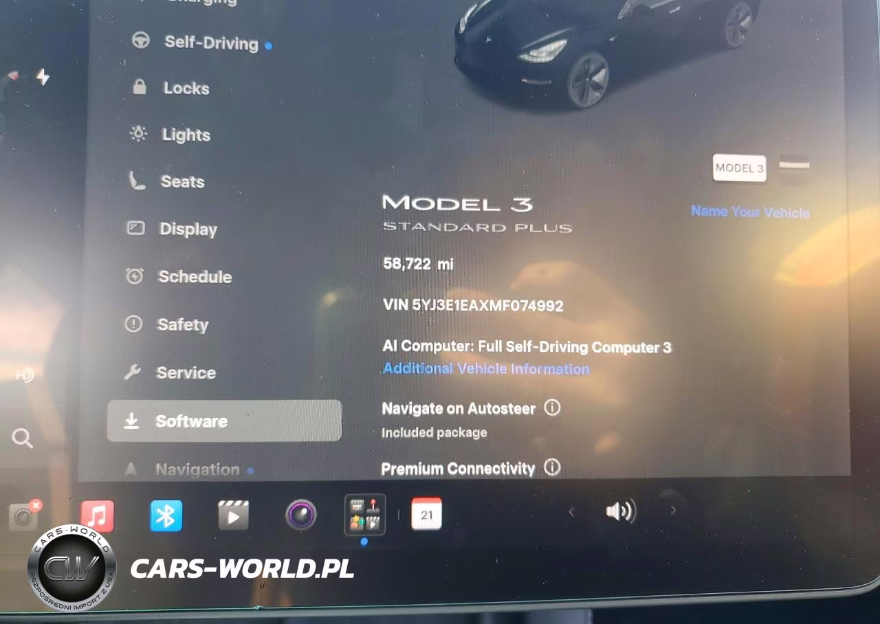 2021 Tesla Model 3 VIN:5YJ3E1EAXMF074992 - 9