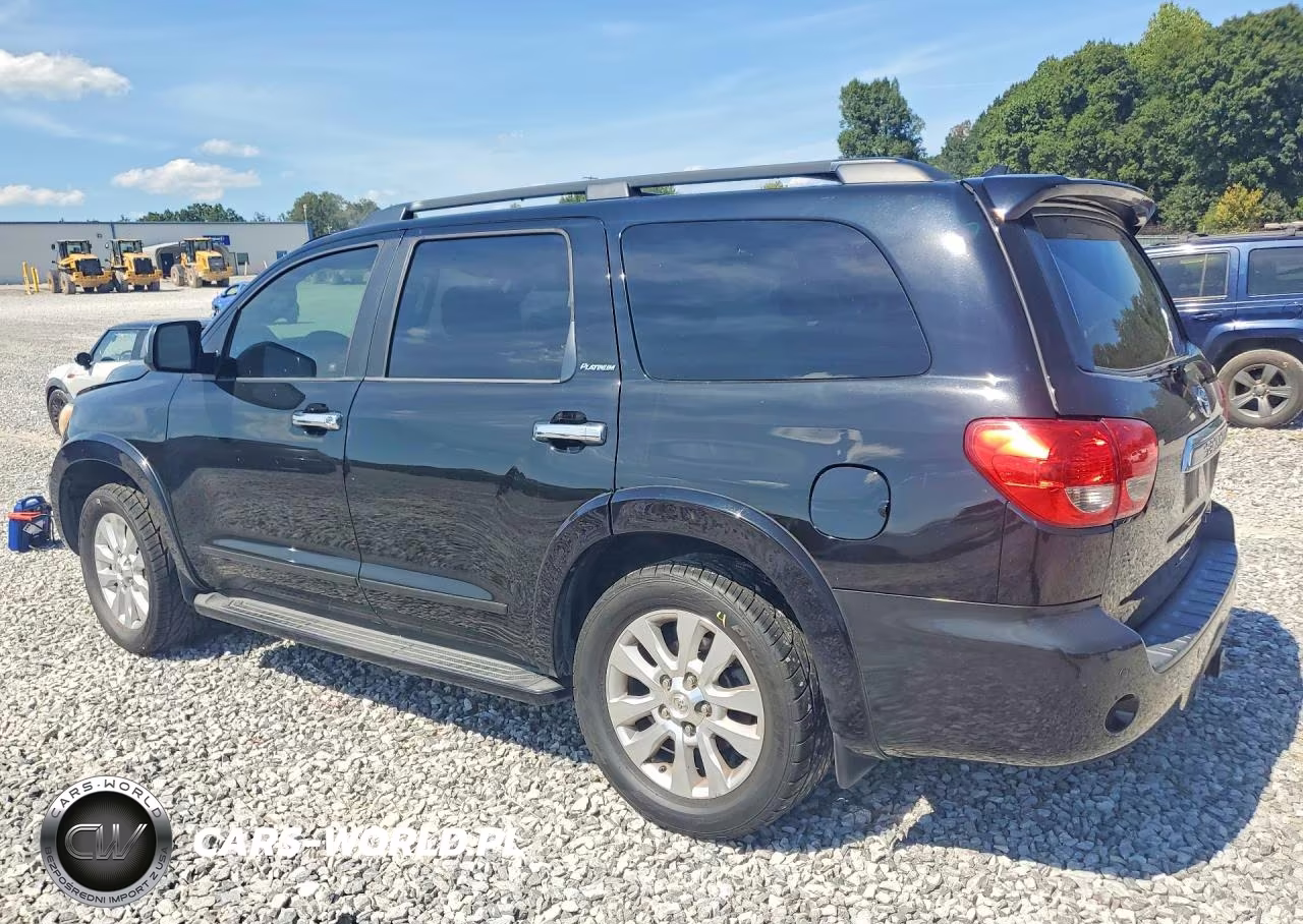 2012 Toyota Sequoia Platinum VIN:5TDDW5G11CS057594 - 2