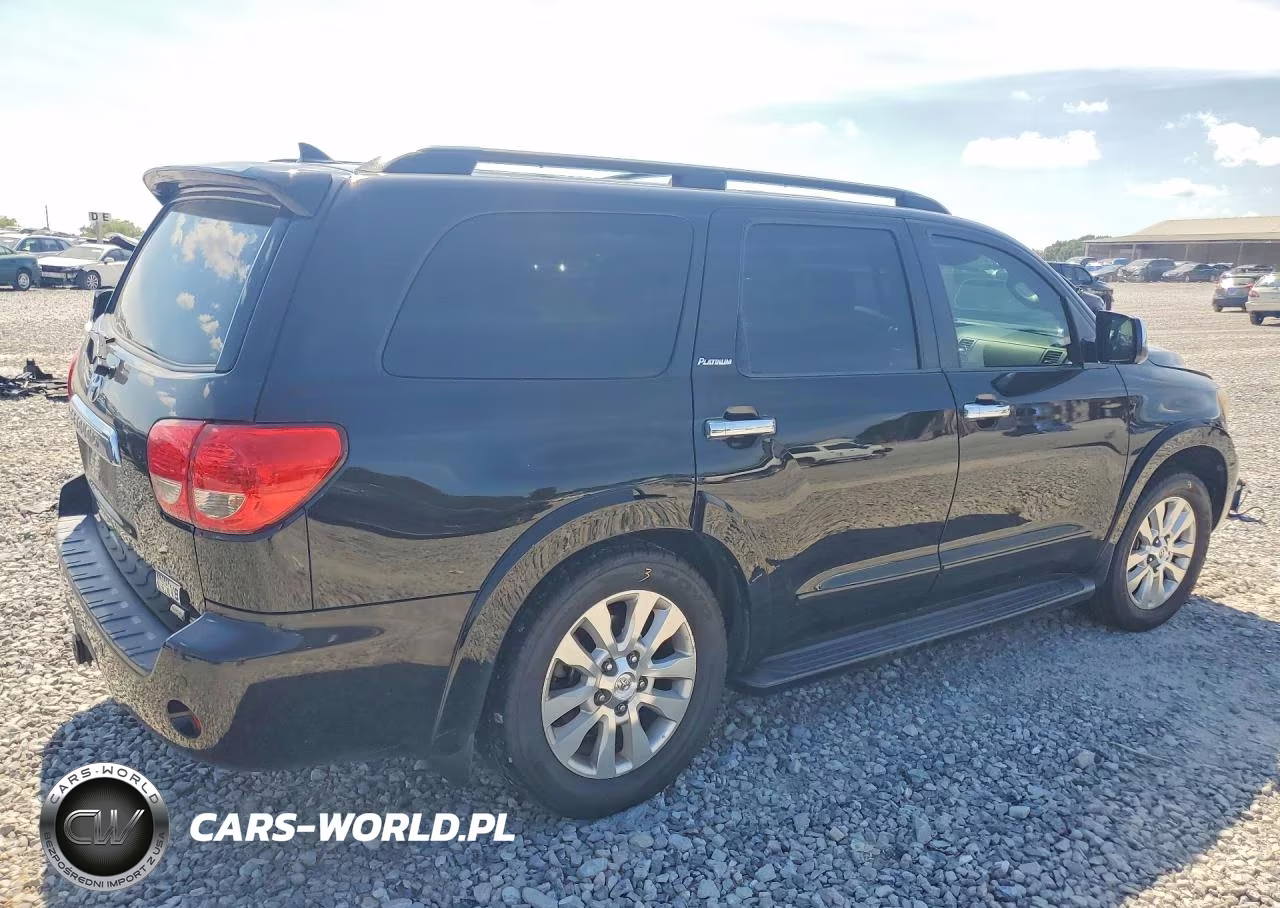 2012 Toyota Sequoia Platinum VIN:5TDDW5G11CS057594 - 3