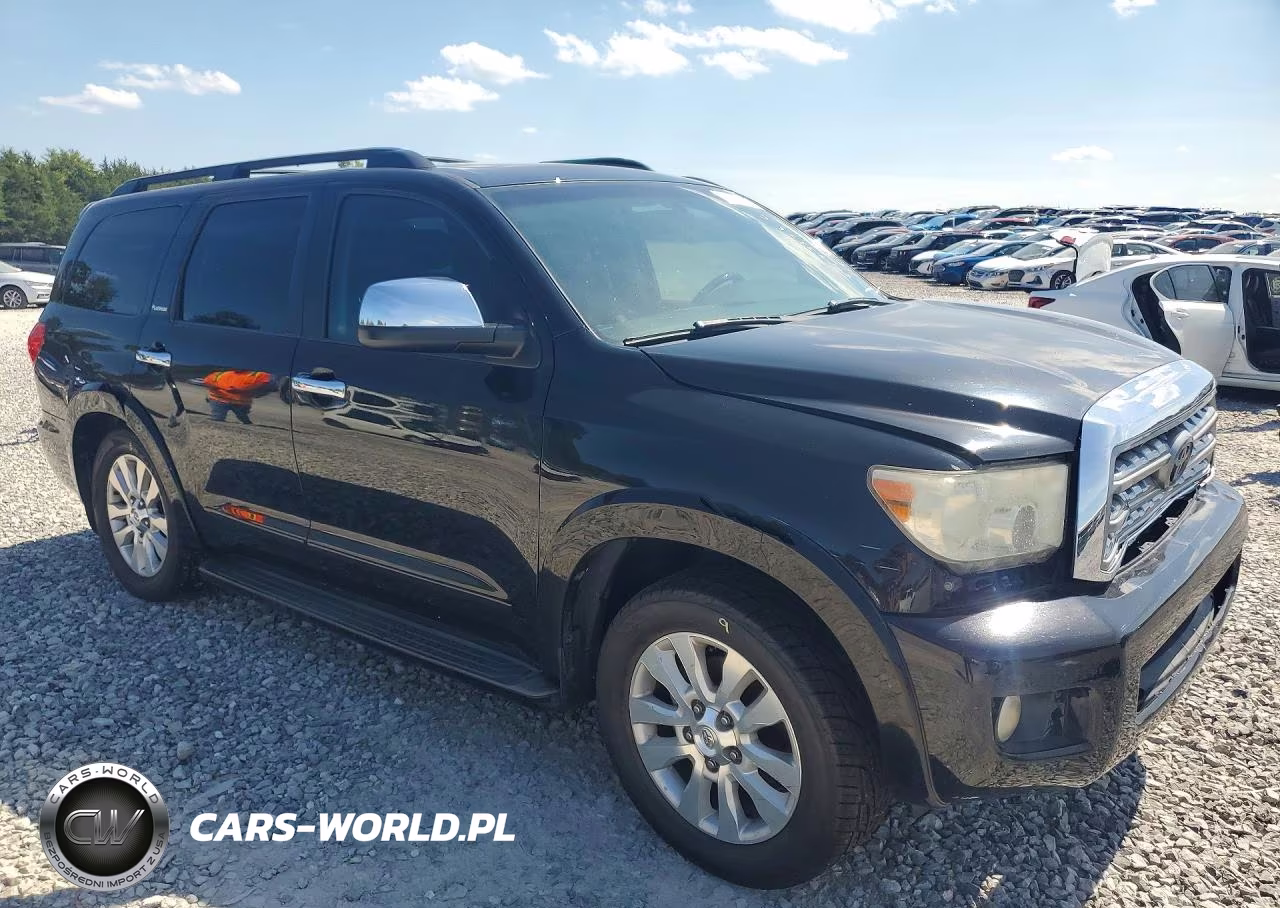 2012 Toyota Sequoia Platinum VIN:5TDDW5G11CS057594 - 4
