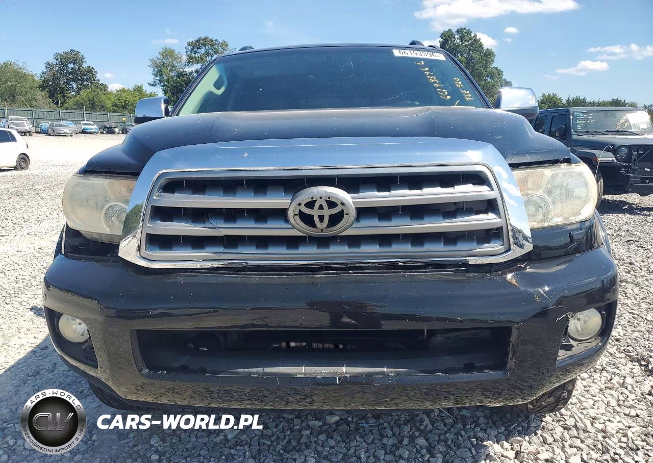 2012 Toyota Sequoia Platinum VIN:5TDDW5G11CS057594 - 5