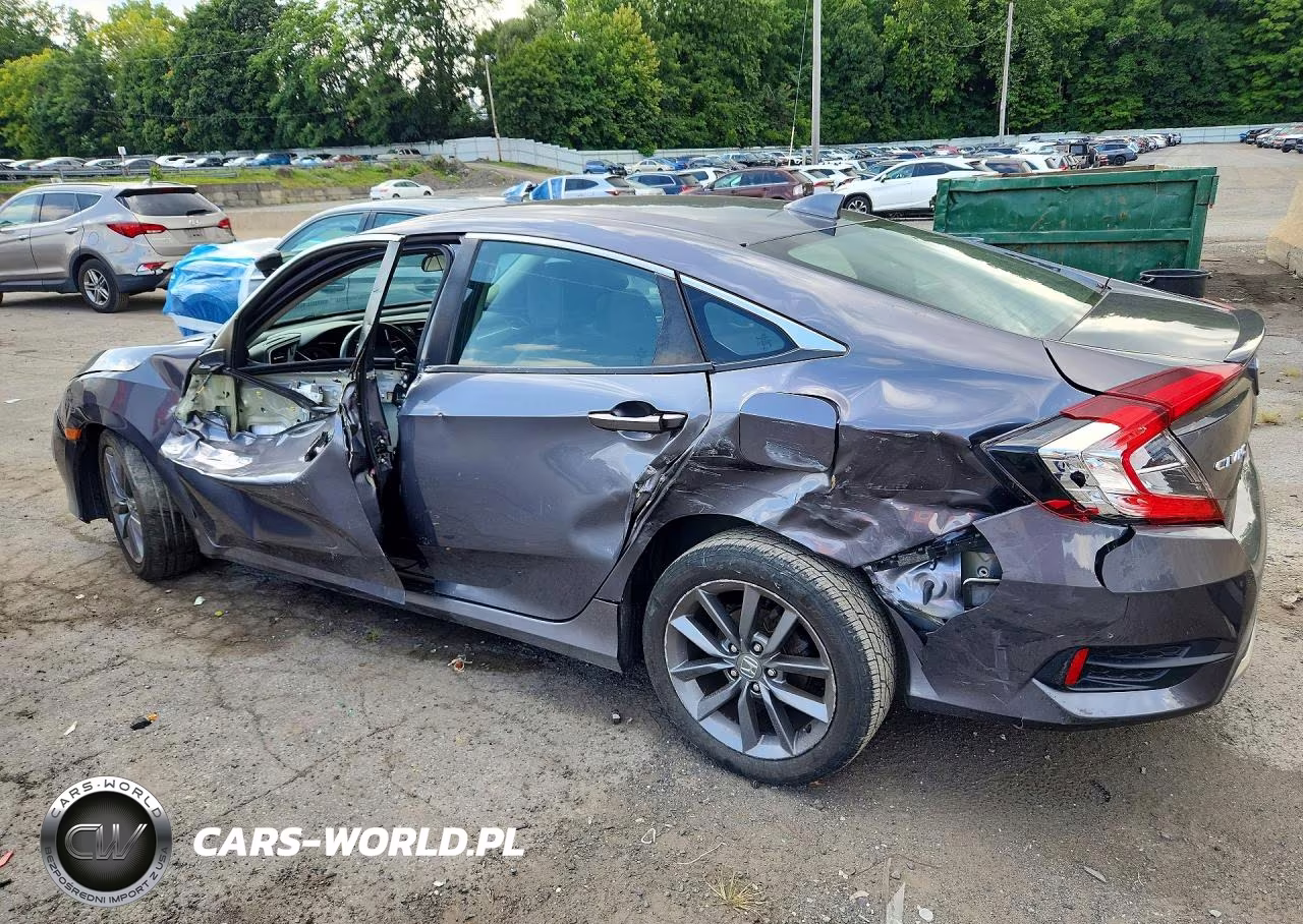 2020 Honda Civic Ex VIN:2HGFC1F37LH681168 - 2