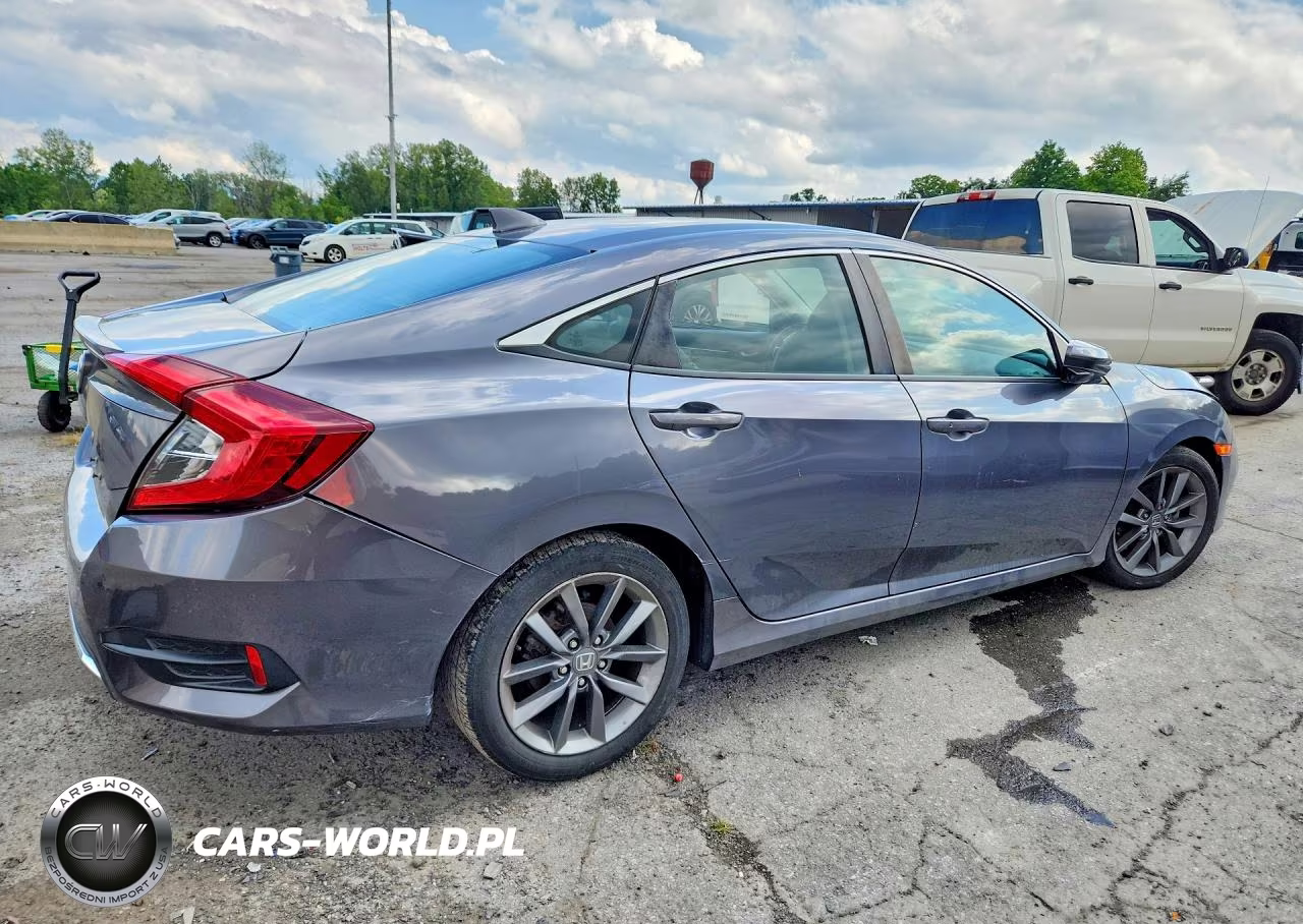 2020 Honda Civic Ex VIN:2HGFC1F37LH681168 - 3