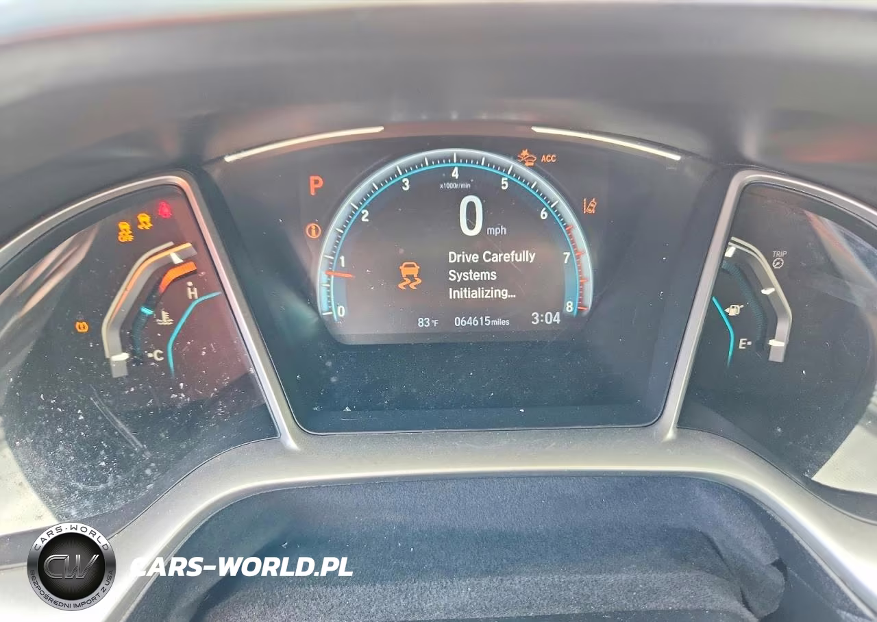 2020 Honda Civic Ex VIN:2HGFC1F37LH681168 - 9