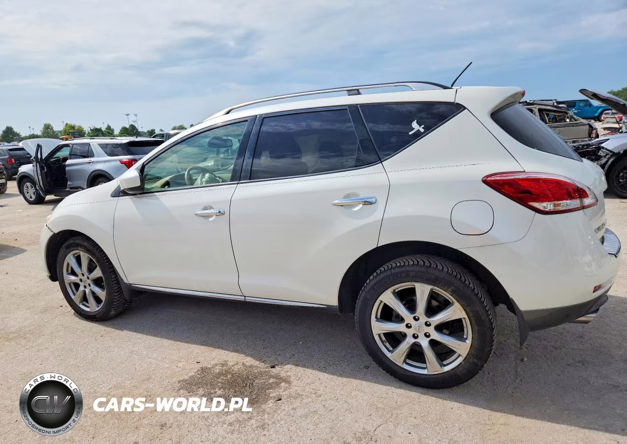 2014 Nissan Murano Le VIN:JN8AZ1MW3EW505845 - 2