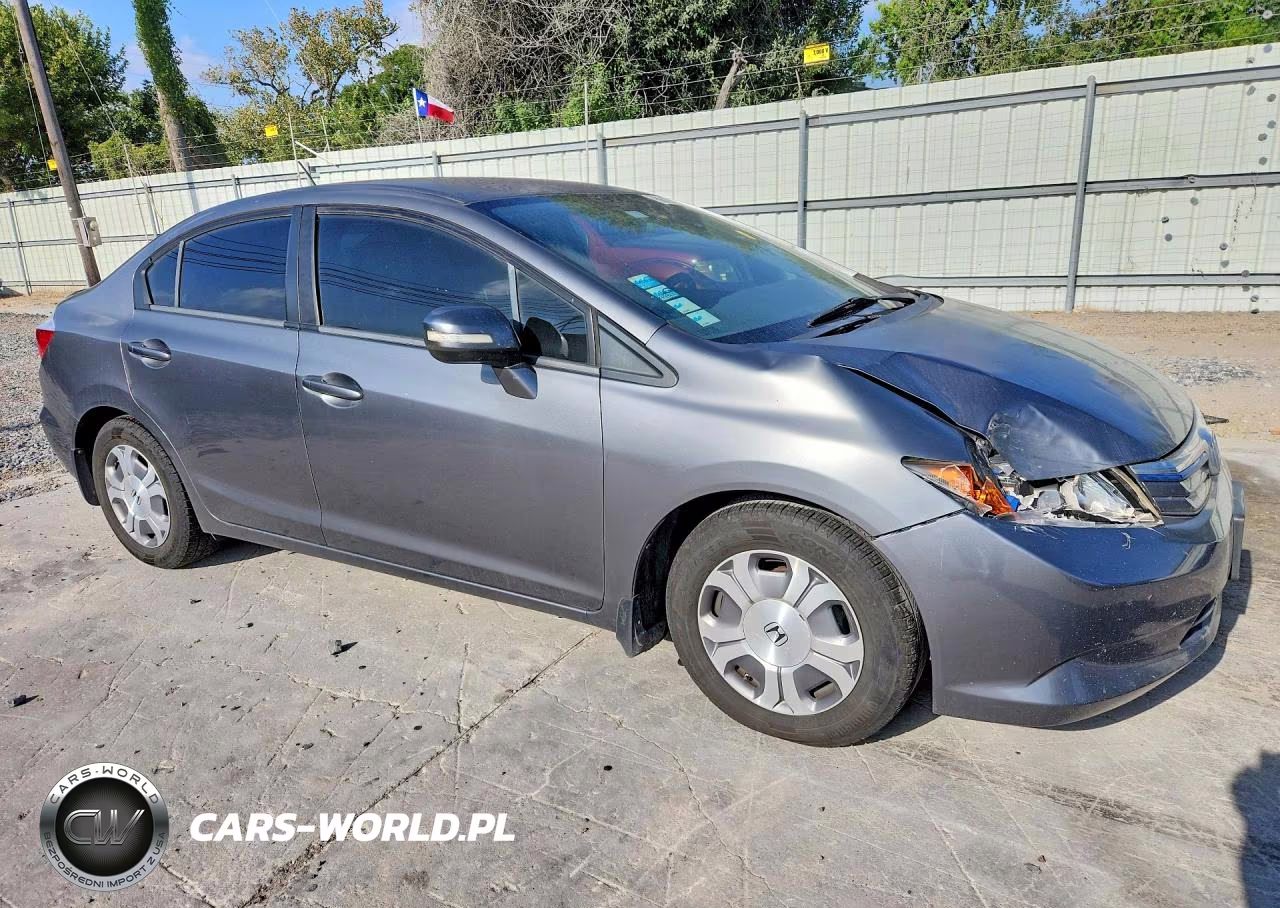 2012 Honda Civic Hybrid VIN:JHMFB4F2XCS010692 - 4