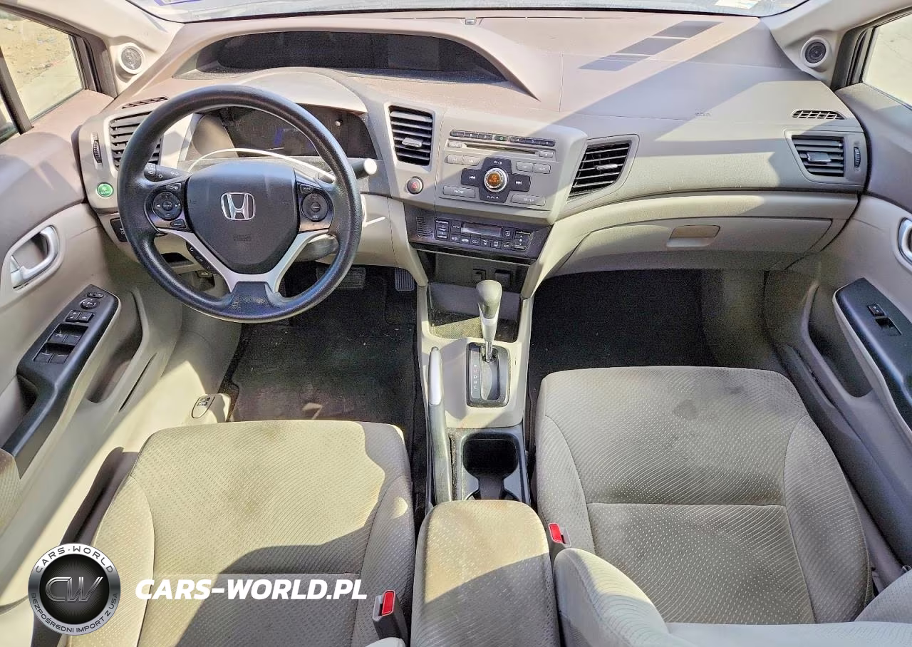 2012 Honda Civic Hybrid VIN:JHMFB4F2XCS010692 - 8