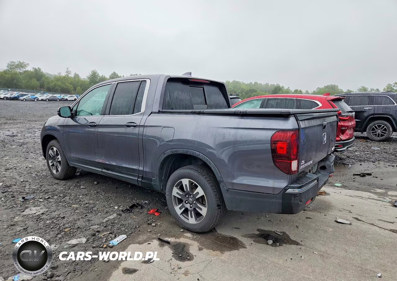 2019 Honda Ridgeline Rtl VIN:5FPYK3F55KB039552 - 2