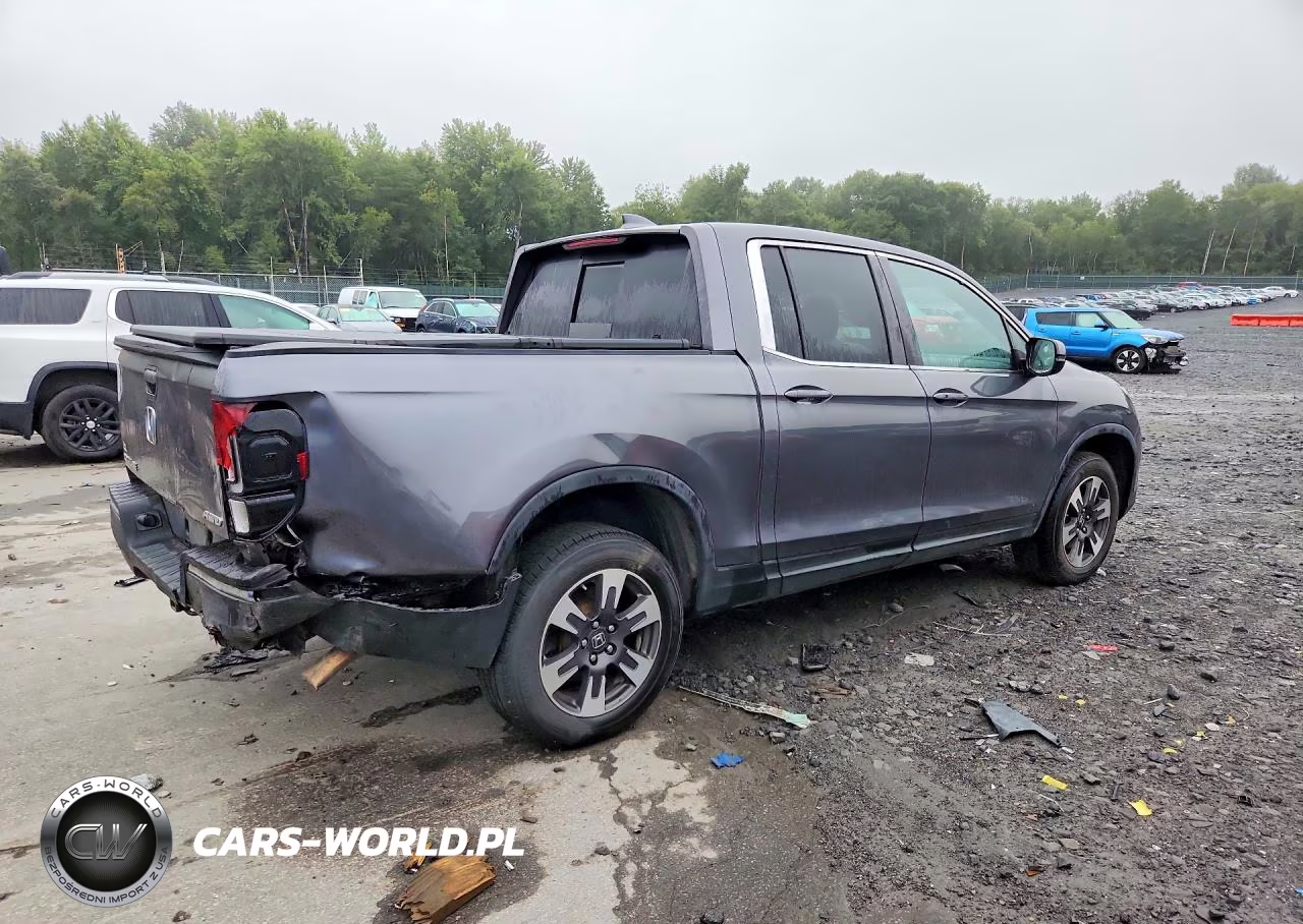 2019 Honda Ridgeline Rtl VIN:5FPYK3F55KB039552 - 3