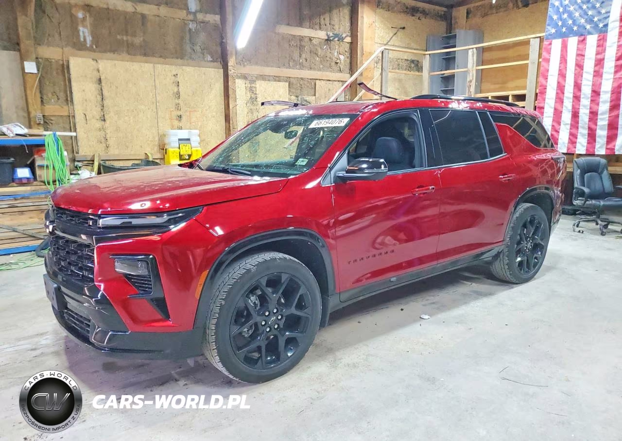 2026 Chevrolet Traverse Rs VIN:1GNEVLKSXTJ119784 - 1