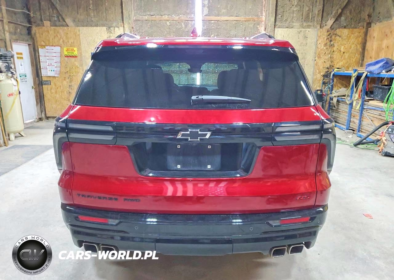 2026 Chevrolet Traverse Rs VIN:1GNEVLKSXTJ119784 - 6