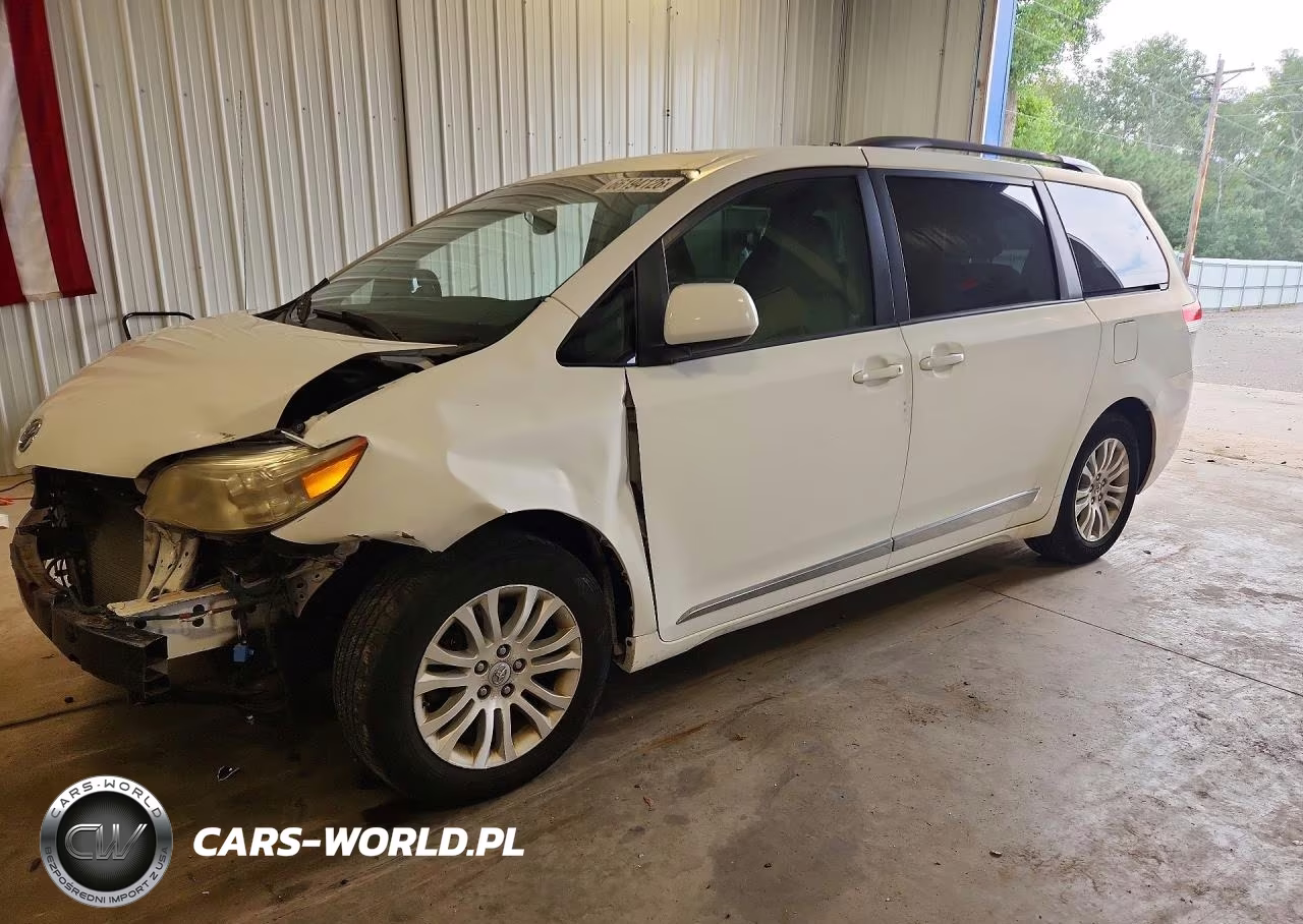 2011 Toyota Sienna Xle 8-Passenger VIN:5TDYK3DC0BS154727 - 1