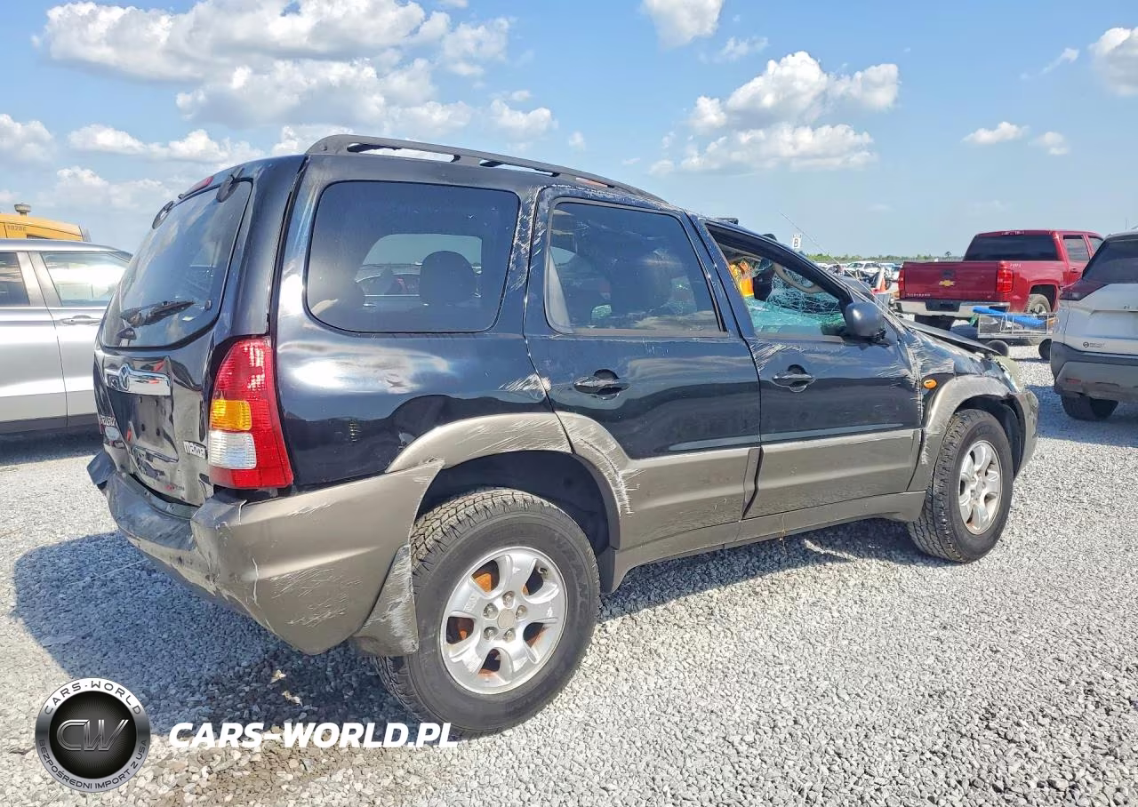 2004 Mazda Tribute Lx VIN:4F2YZ04164KM26569 - 3