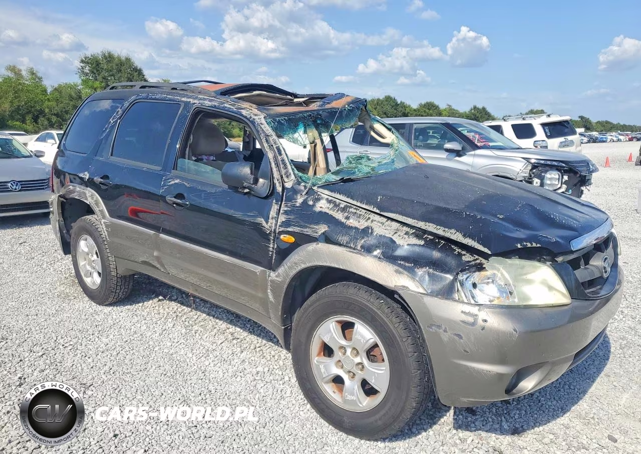 2004 Mazda Tribute Lx VIN:4F2YZ04164KM26569 - 4
