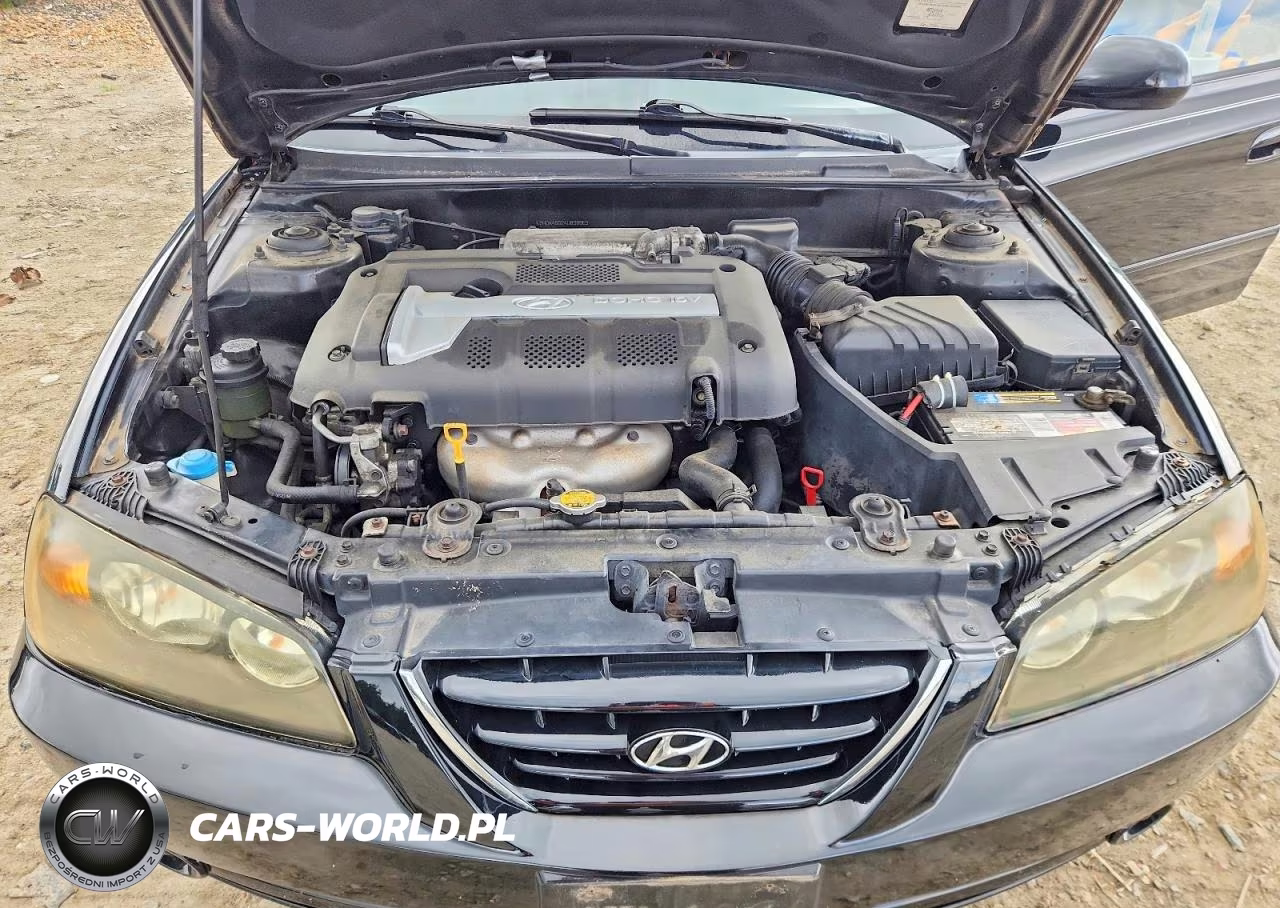 2004 Hyundai Elantra Gls VIN:KMHDN46D24U808865 - 11
