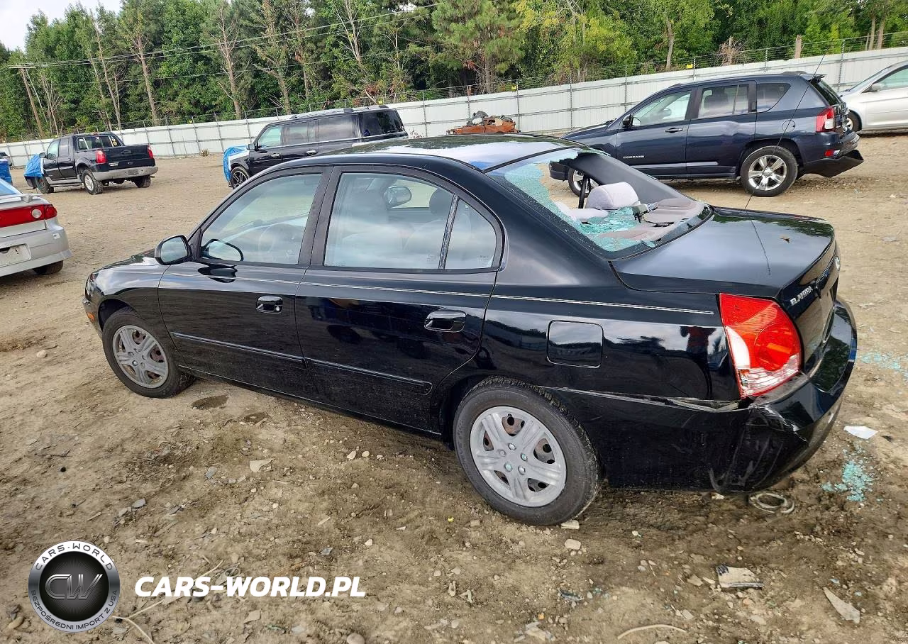 2004 Hyundai Elantra Gls VIN:KMHDN46D24U808865 - 2