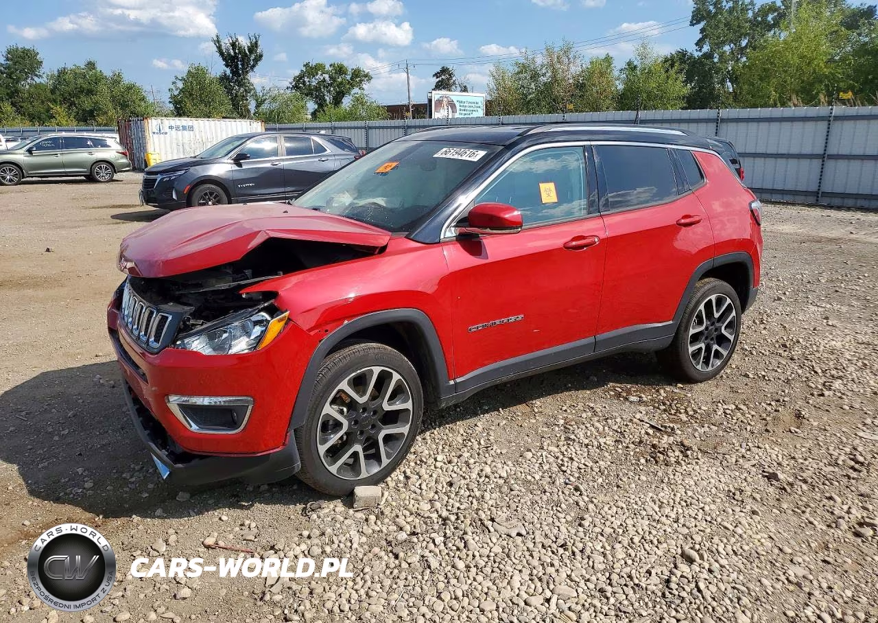 2018 Jeep Compass Limited VIN:3C4NJDCBXJT223514 - 1