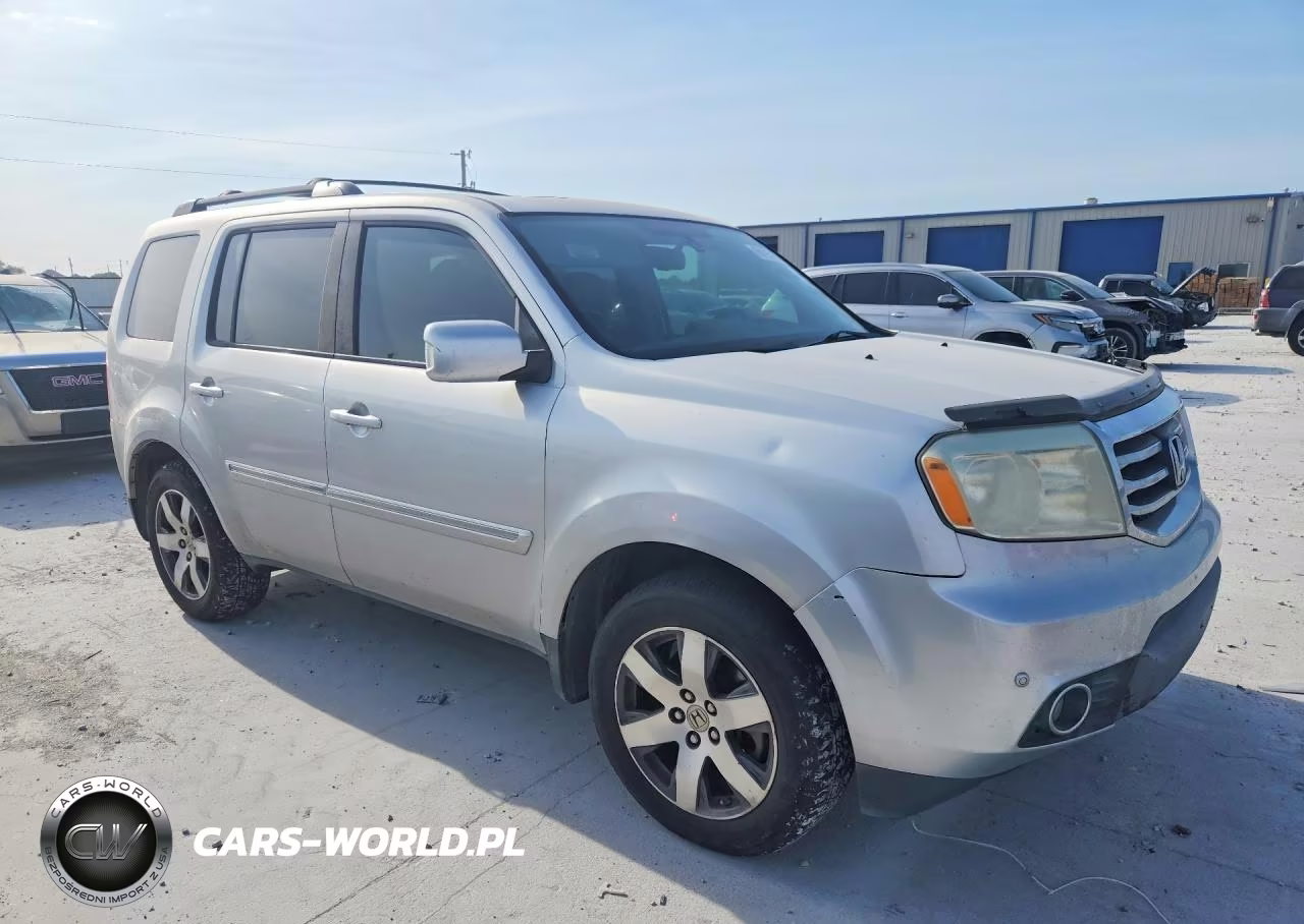 2013 Honda Pilot Touring VIN:5FNYF4H93DB043136 - 4