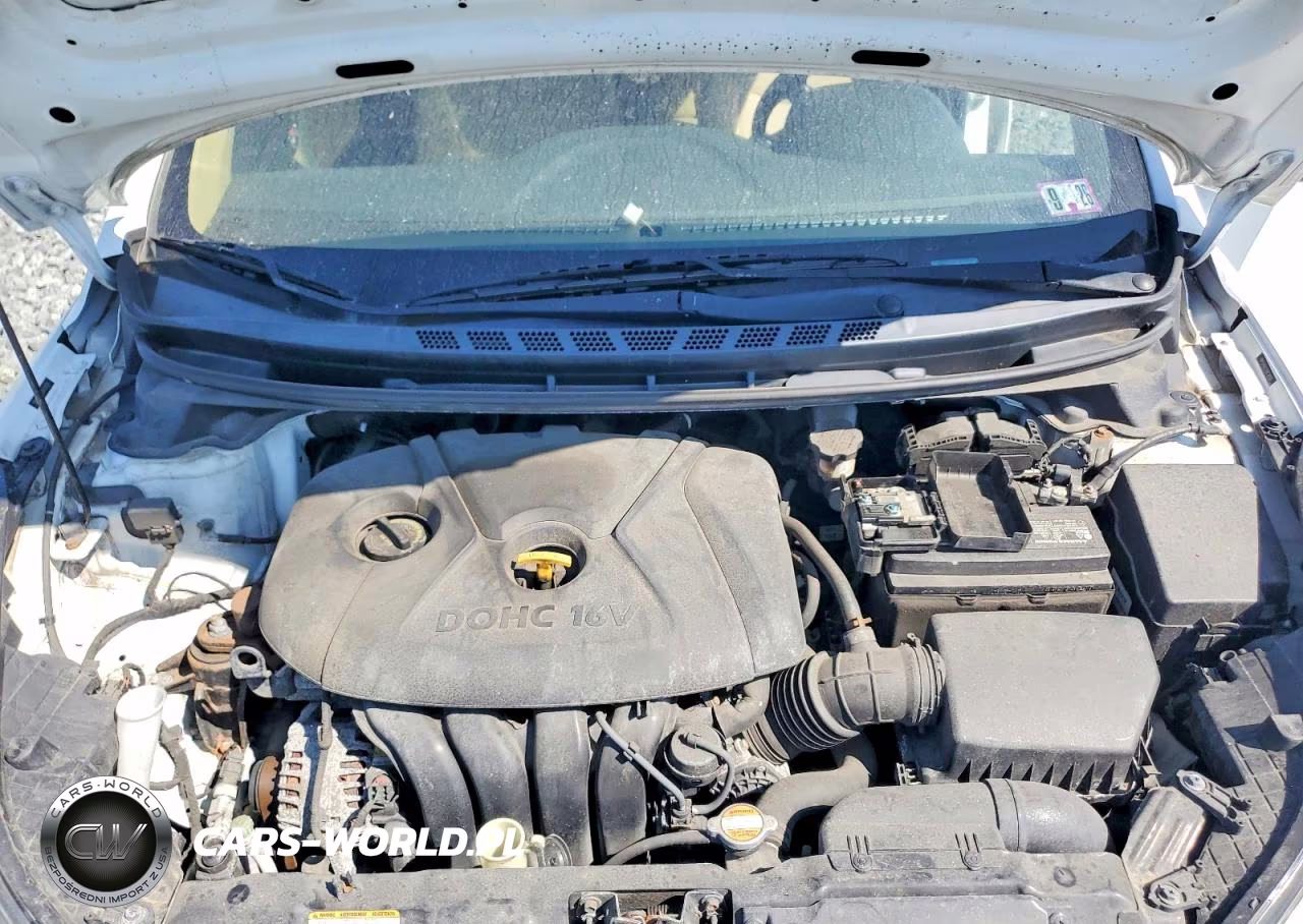 2012 Hyundai Elantra Gls VIN:5NPDH4AE7CH134099 - 11