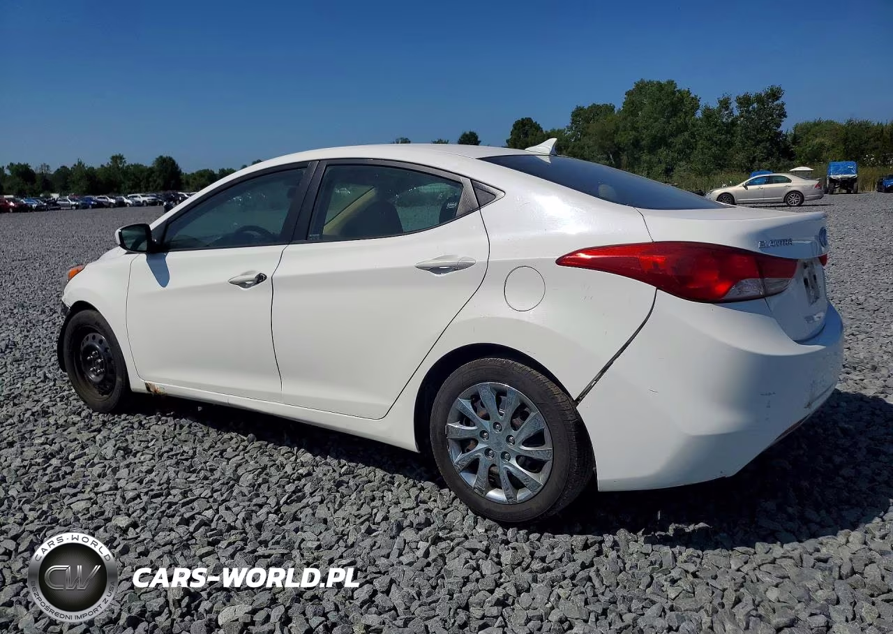 2012 Hyundai Elantra Gls VIN:5NPDH4AE7CH134099 - 2
