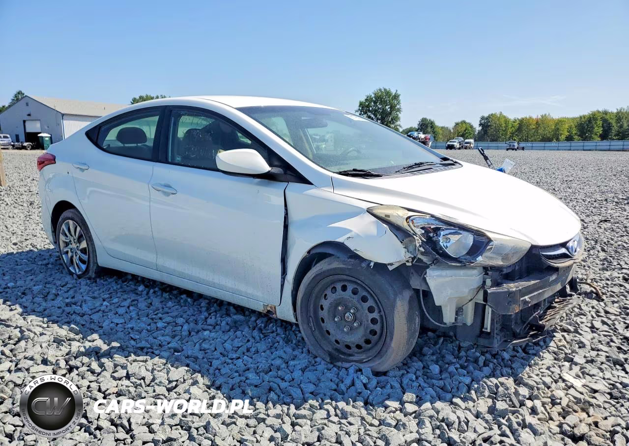 2012 Hyundai Elantra Gls VIN:5NPDH4AE7CH134099 - 4