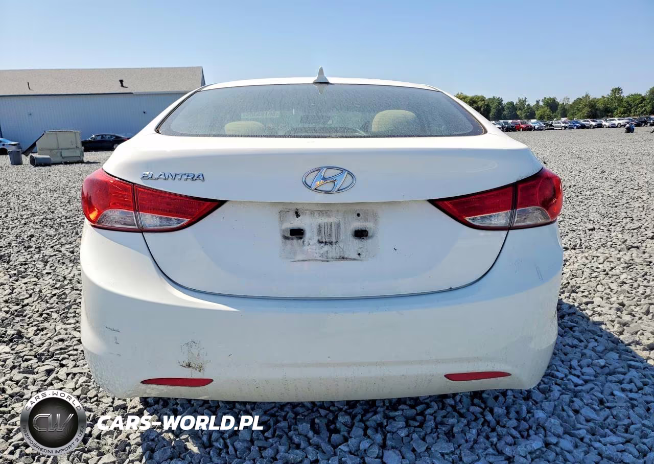 2012 Hyundai Elantra Gls VIN:5NPDH4AE7CH134099 - 6