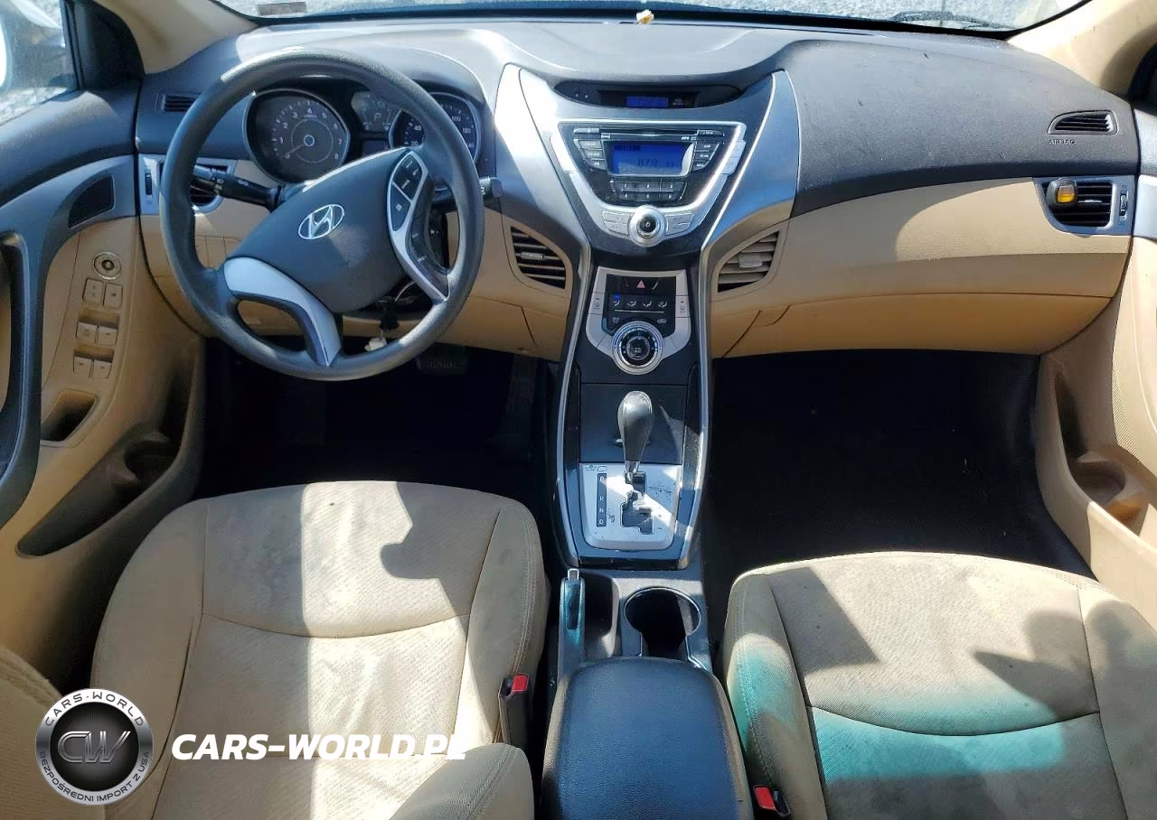 2012 Hyundai Elantra Gls VIN:5NPDH4AE7CH134099 - 8