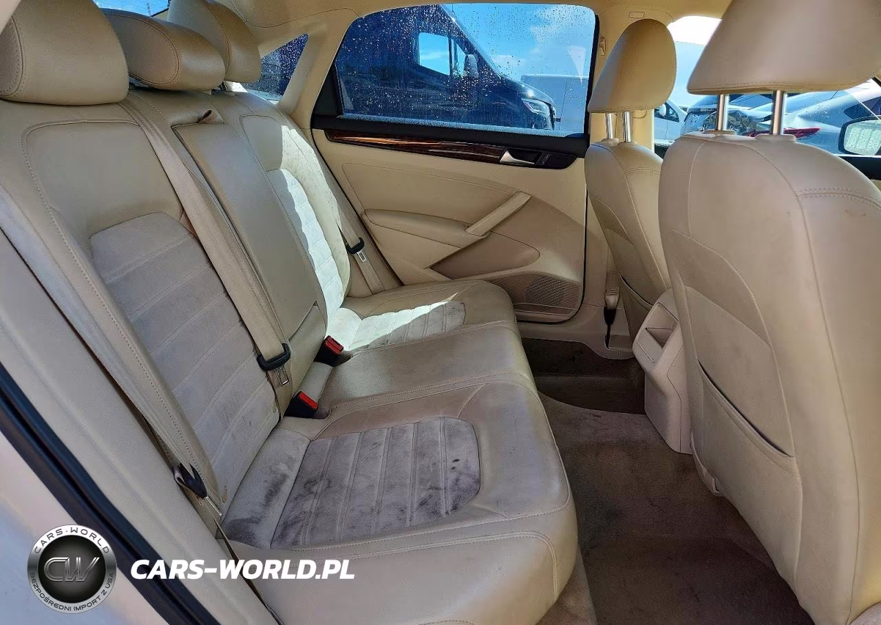2012 Volkswagen Passat Sel VIN:1VWCP7A36CC078115 - 10