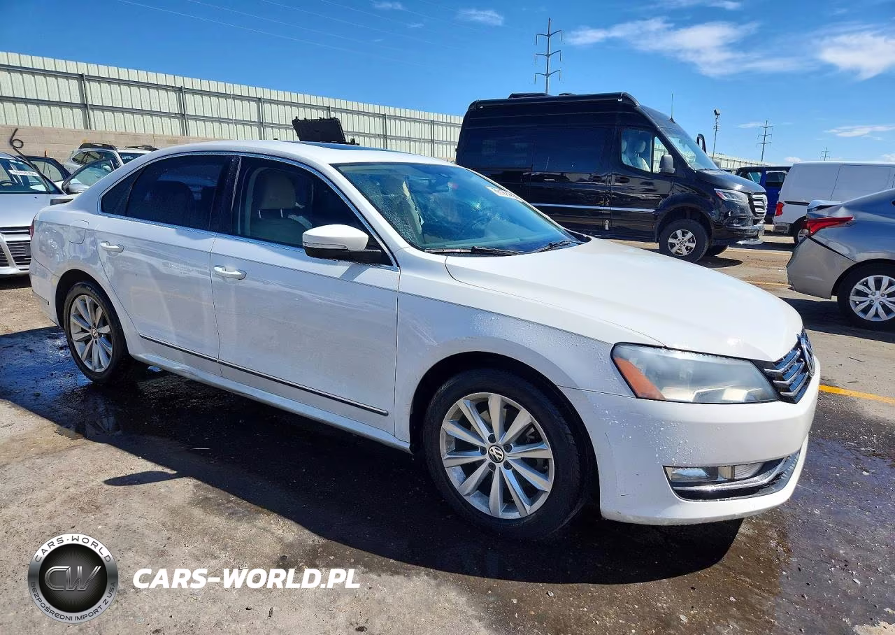 2012 Volkswagen Passat Sel VIN:1VWCP7A36CC078115 - 4