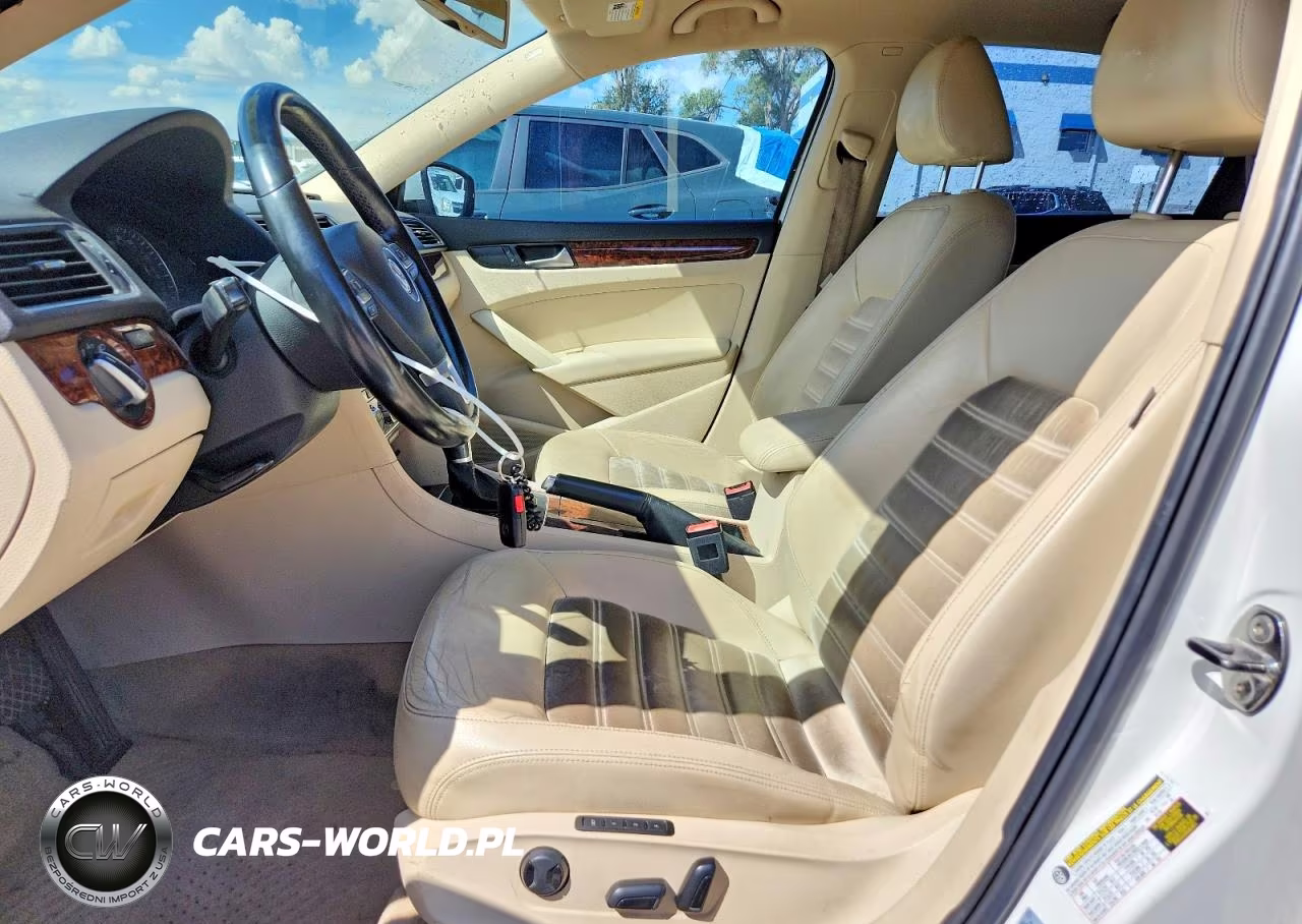 2012 Volkswagen Passat Sel VIN:1VWCP7A36CC078115 - 7