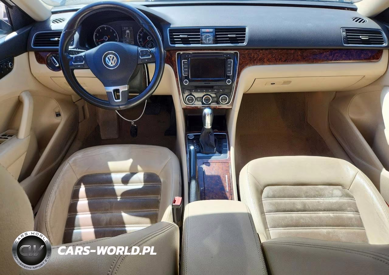 2012 Volkswagen Passat Sel VIN:1VWCP7A36CC078115 - 8