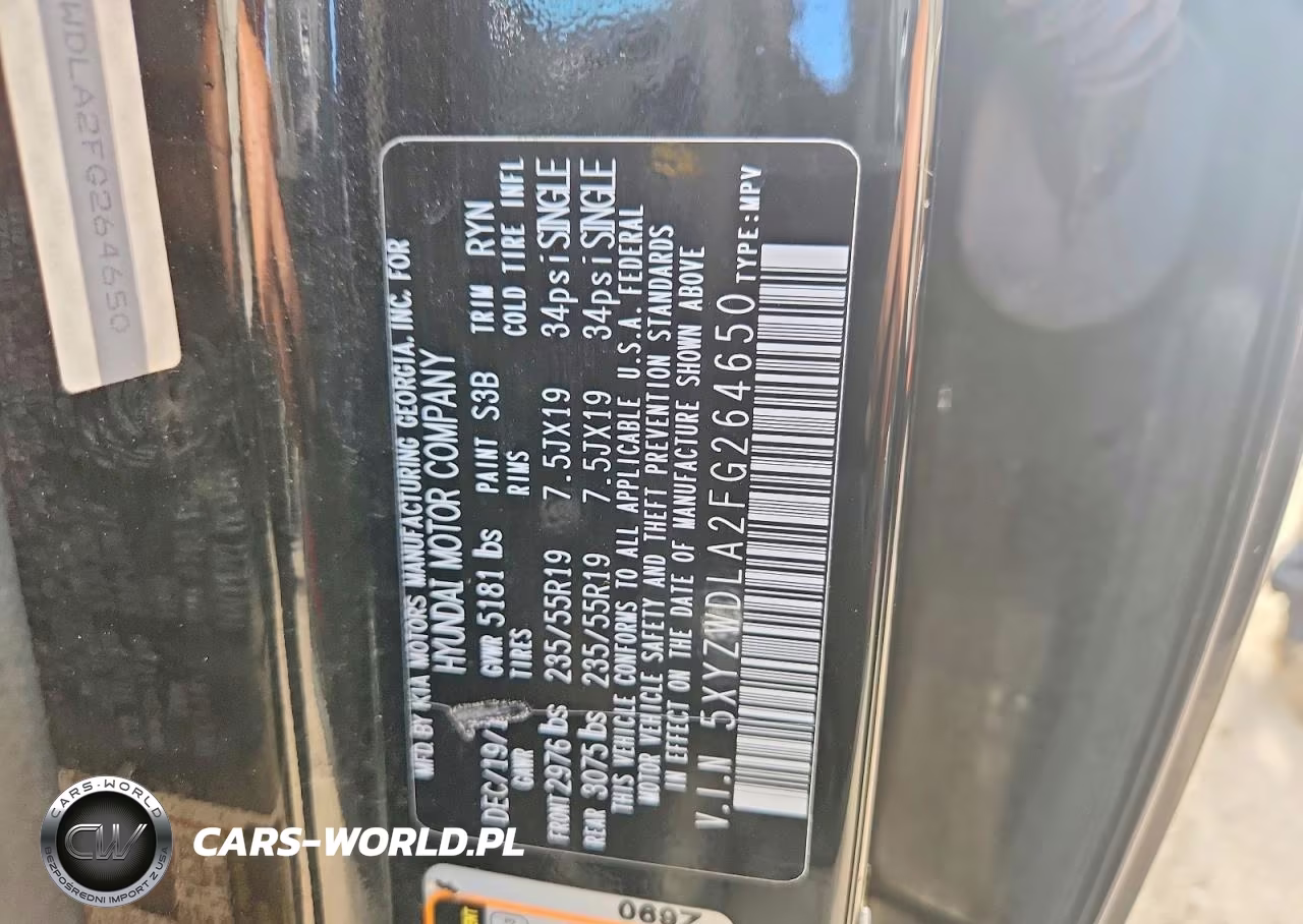 2015 Hyundai Santa Fe Sport 2.0T VIN:5XYZWDLA2FG264650 - 13