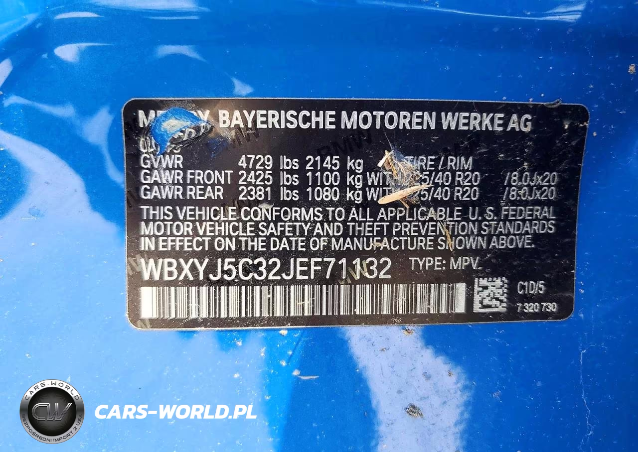 2018 BMW X2 xDrive28I VIN:WBXYJ5C32JEF71132 - 13