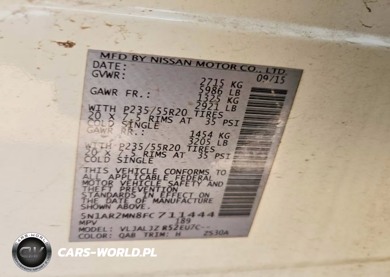 2015 Nissan Pathfinder S VIN:5N1AR2MN8FC711444 - 13