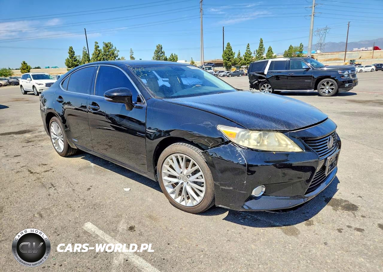 2013 Lexus Es 300H VIN:JTHBW1GG1D2016233 - 4
