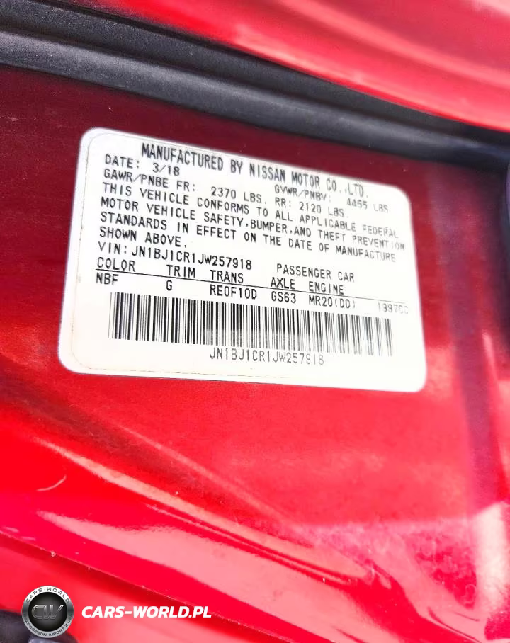 2018 Nissan Rogue Sport S VIN:JN1BJ1CR1JW257918 - 14