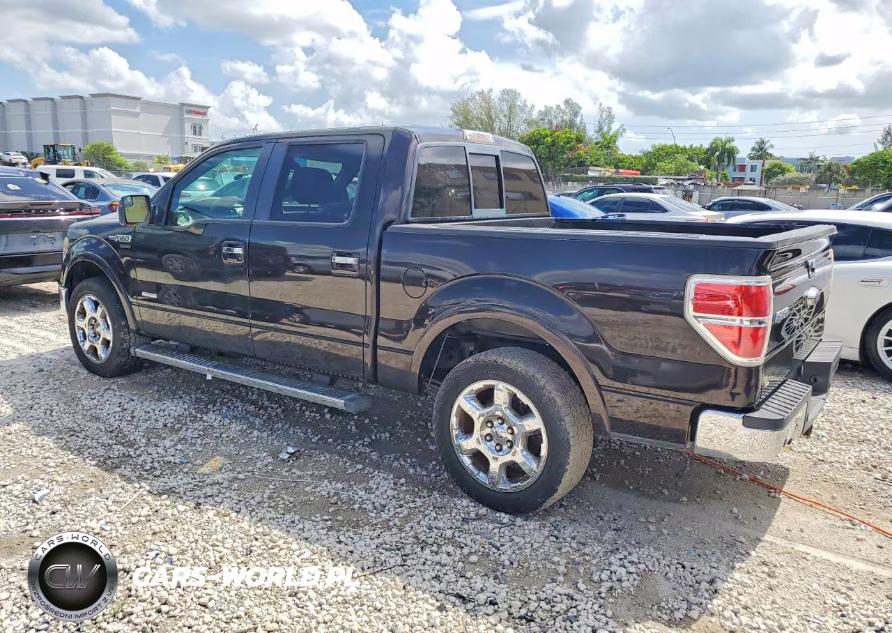 2013 Ford F150 Supercrew VIN:1FTFW1CT4DFD31297 - 2
