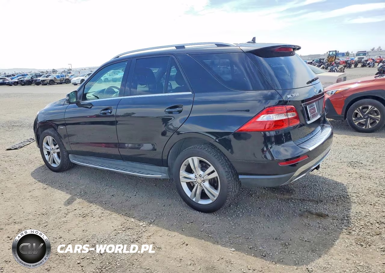 2012 Mercedes-Benz Ml 350 Bluetec VIN:4JGDA2EB5CA022851 - 2