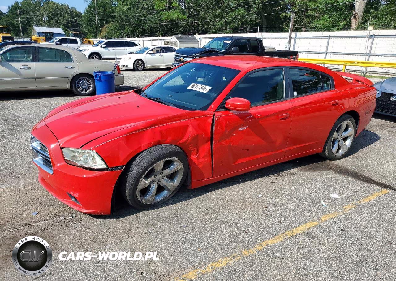 2014 Dodge Charger Sxt VIN:2C3CDXHG8EH342749 - 1
