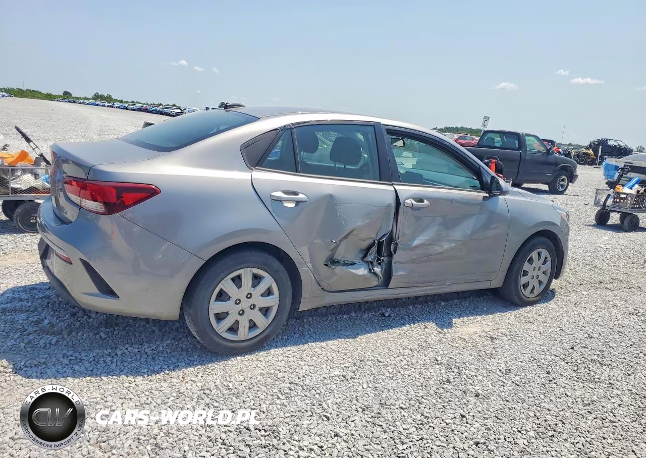 2022 Kia Rio S VIN:3KPA24AD6NE462021 - 3