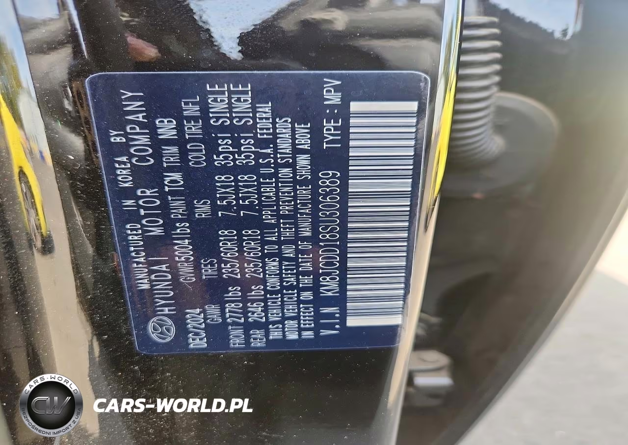 2025 Hyundai Tucson Sel Convenience VIN:KM8JCDD18SU306389 - 12