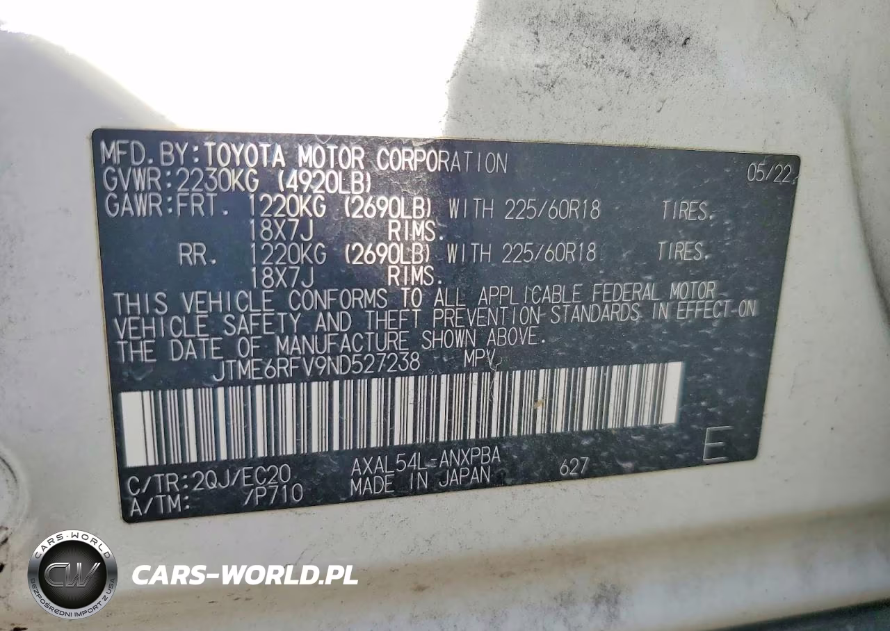 2022 Toyota Rav4 Xse VIN:JTME6RFV9ND527238 - 13