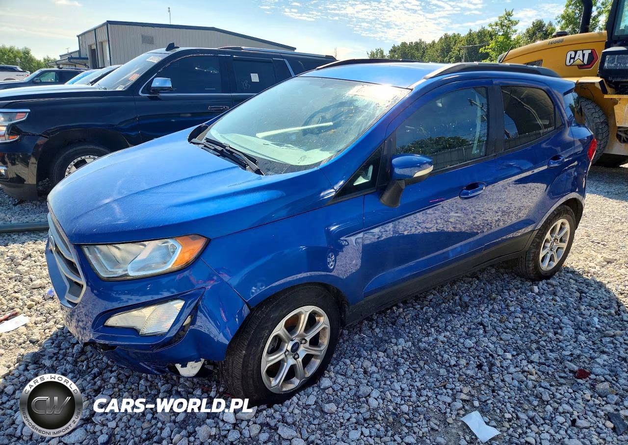 2018 Ford Ecosport Se VIN:MAJ3P1TE6JC229892 - 1