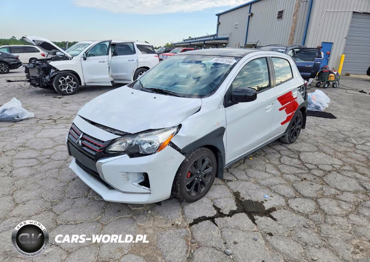2023 Mitsubishi Mirage Se VIN:ML32AWHJ4PH004847 - 1