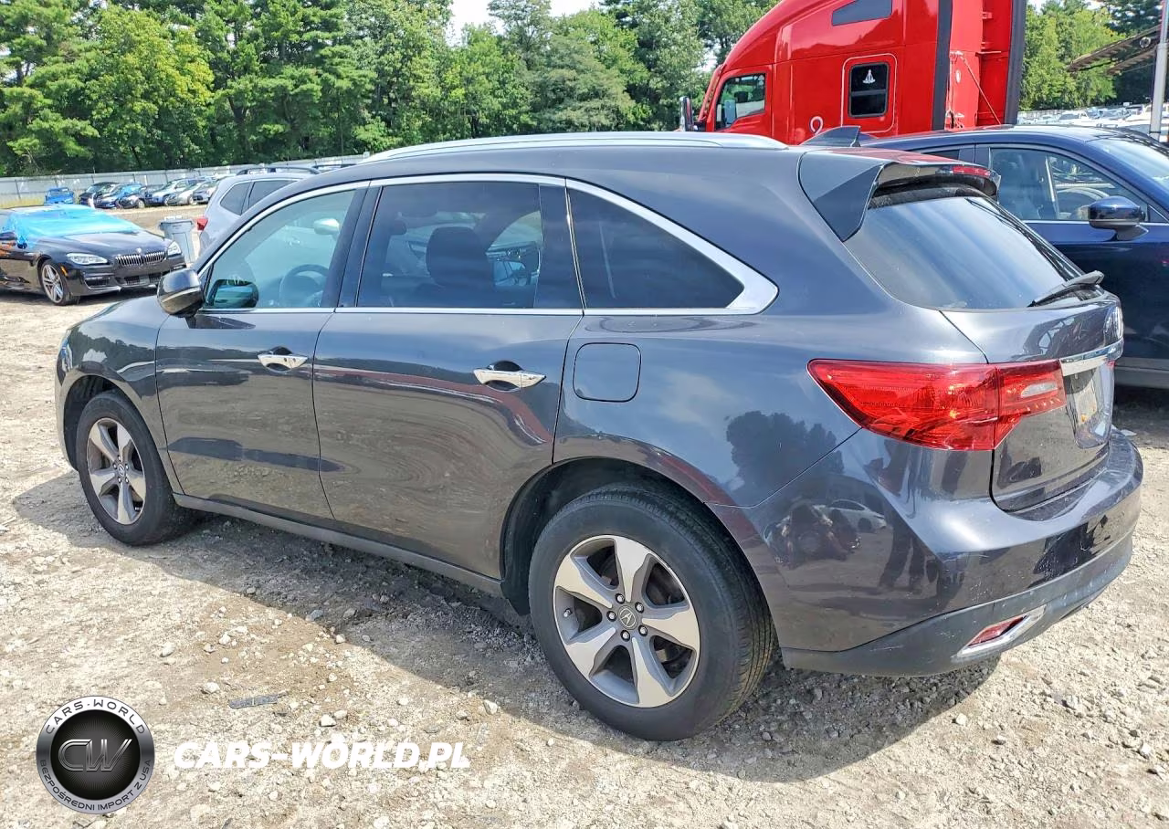 2014 Acura Mdx VIN:5FRYD4H25EB003083 - 2