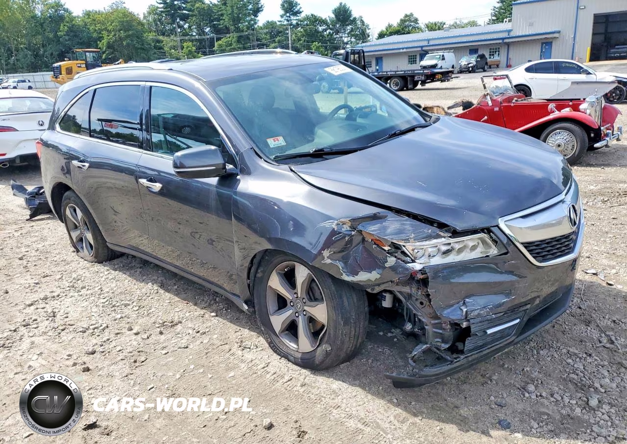 2014 Acura Mdx VIN:5FRYD4H25EB003083 - 4