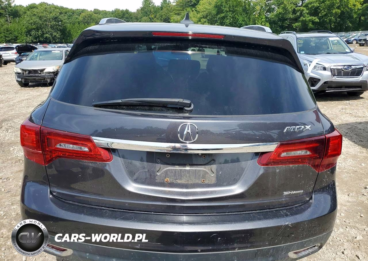 2014 Acura Mdx VIN:5FRYD4H25EB003083 - 6