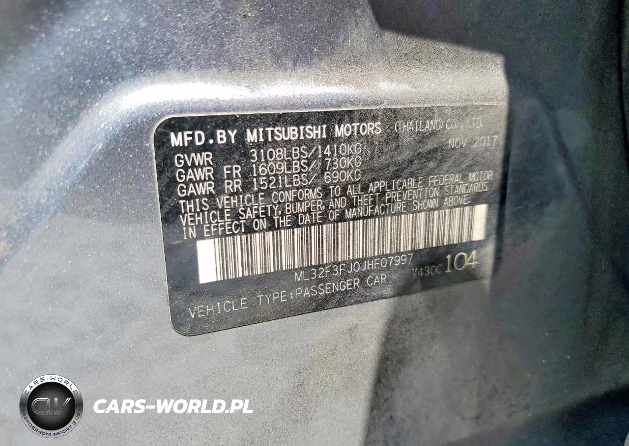 2018 Mitsubishi Mirage G4 Es VIN:ML32F3FJ0JHF07997 - 12