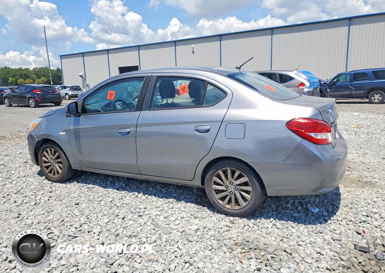 2018 Mitsubishi Mirage G4 Es VIN:ML32F3FJ0JHF07997 - 2