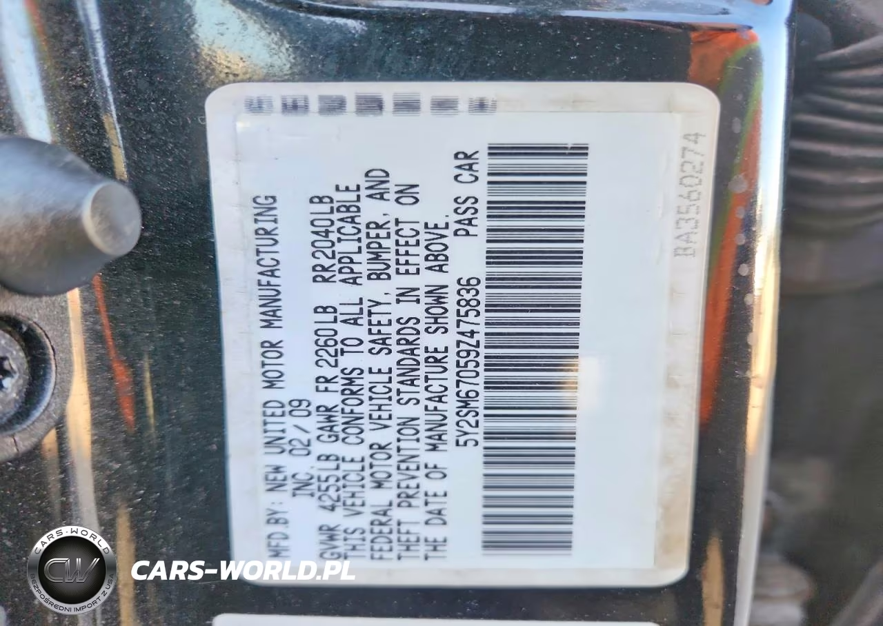 2009 Pontiac Vibe VIN:5Y2SM67059Z475836 - 13